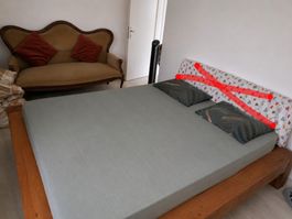Hasena-Bett 180x200 mit Lattenrost und Matratze