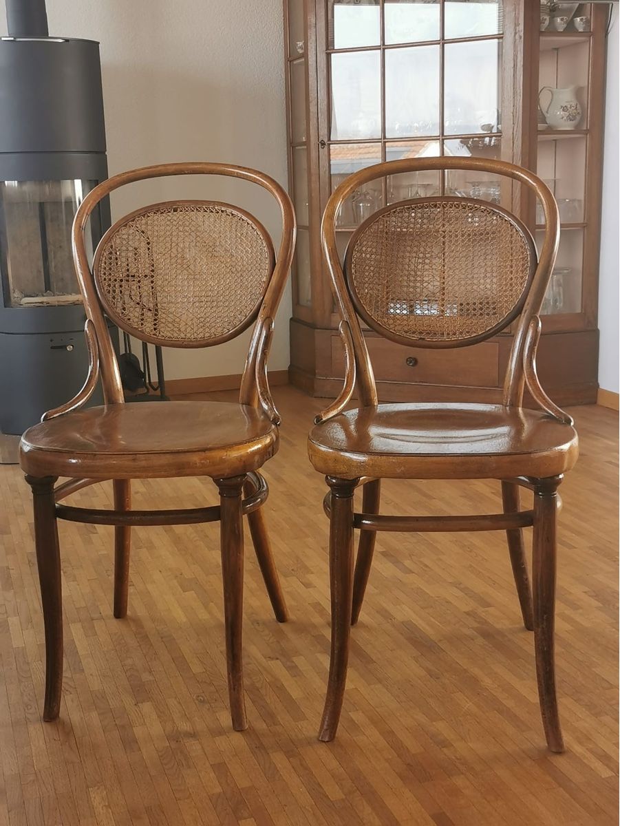 Sedie: Zwei originale Thonet Stühle – Usato da Morgarten venduto da Isabel2