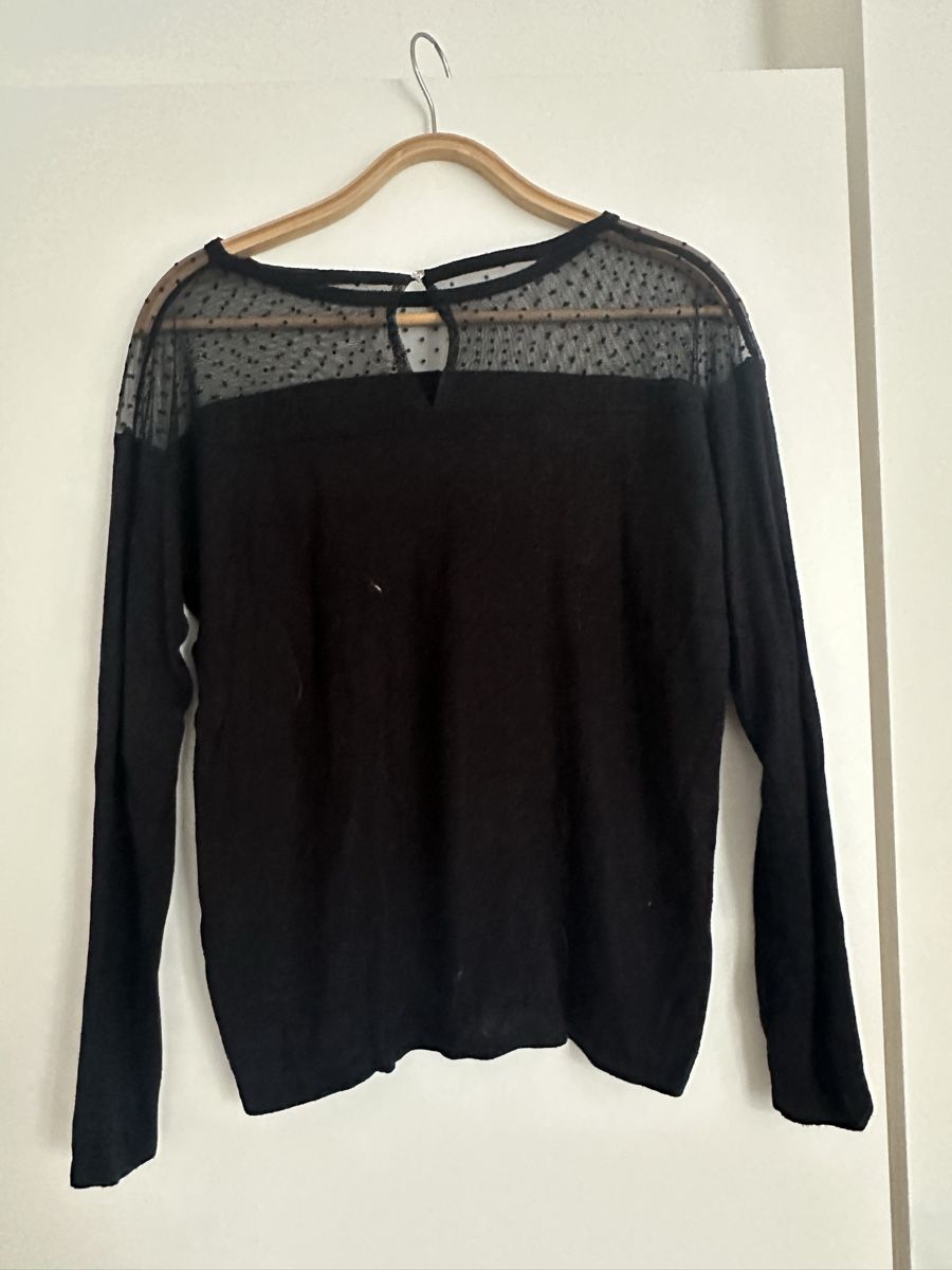 Top: Haut noir – Nuovo (secondo la descrizione) da Lausanne venduto da sou_w9bl 1