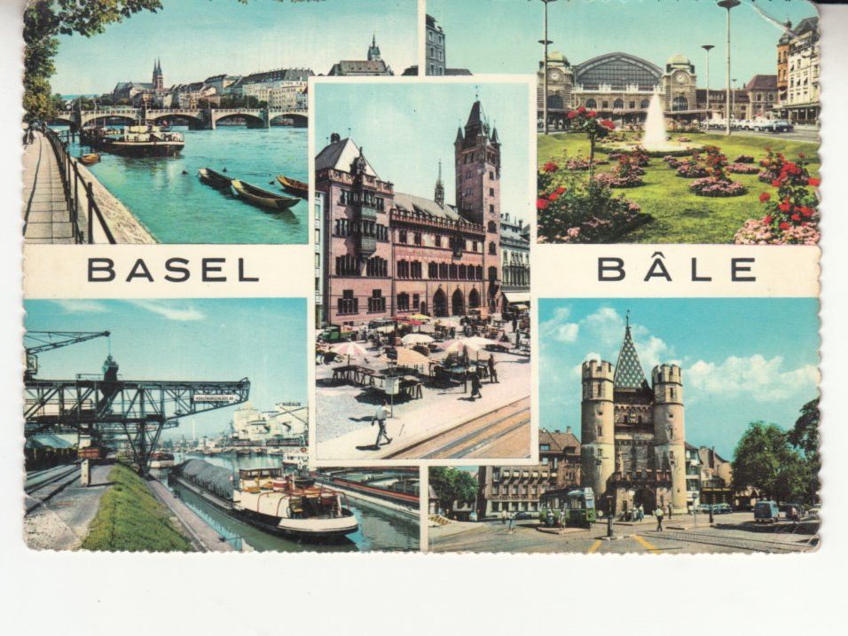 Cartes postales: Basel ca. 1960 – D'occasion à Bürglen TG par StampGraf