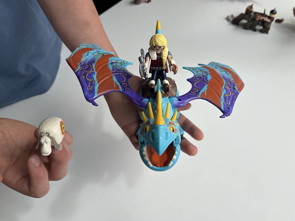 Playmobil Giocattoli: Playmobil Dragons Sturmpfeil und Astrid – Usato da Zürich venduto da sza_dc9q 1
