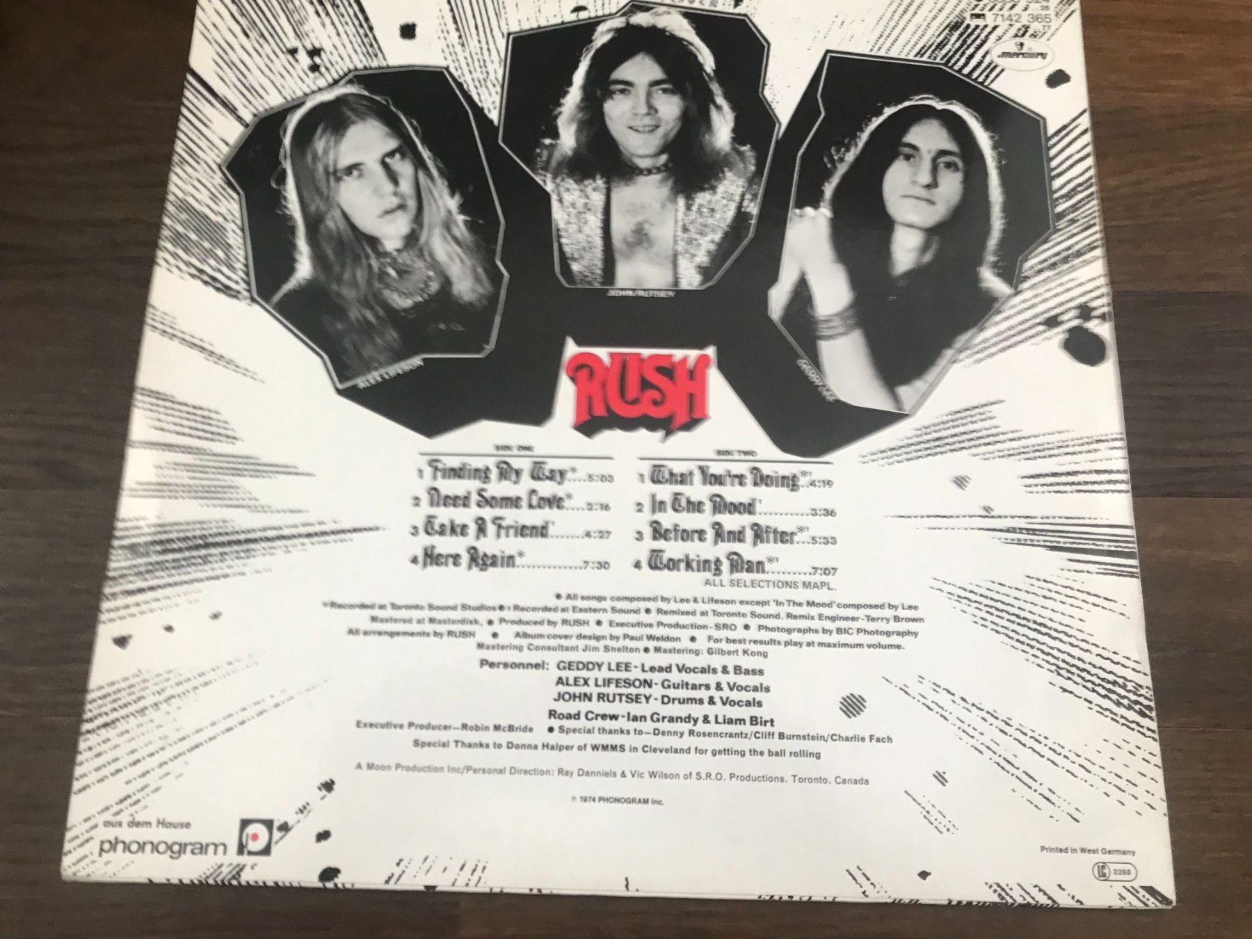 Dischi in vinile: RUSH - Rush - Prog-/Hard-Rock – Usato da Buchs AG venduto da Archie 1