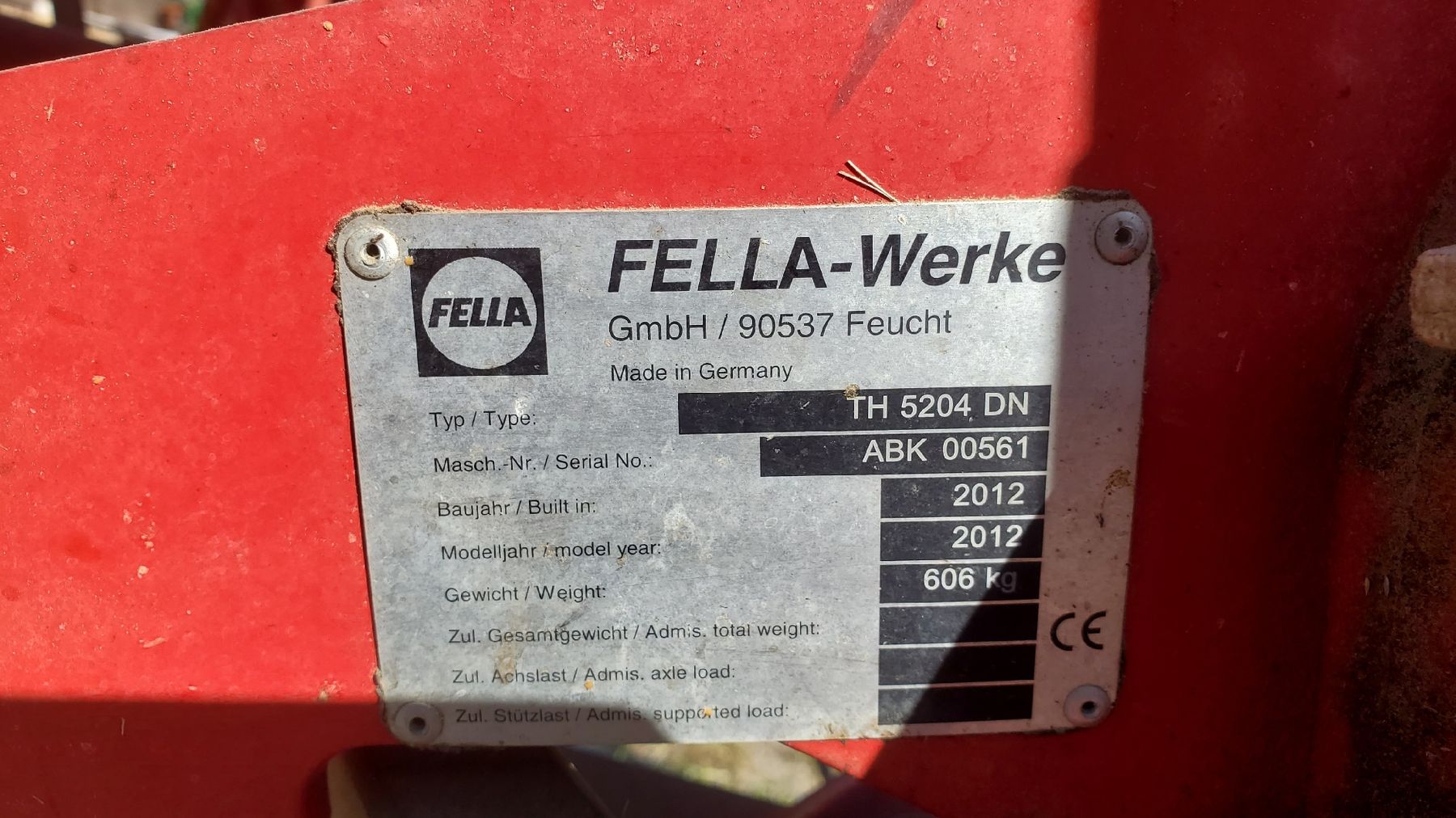 Fella Tutte le macchine: Kreiselheuer Fella – Usato da Emmen venduto da Michi246 2