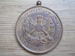 Schützenmedaille 19 Jahrhundert  Frankreich