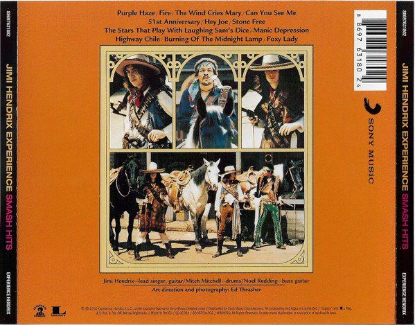 CD: Hendrix Jimi Exerpience: Smash Hits CD – Nuovo e nell'imballaggio originale da Steinhausen venduto da Vilivinili 1