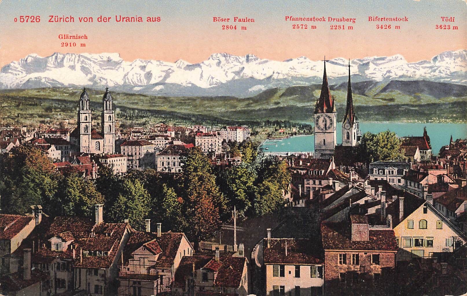Cartoline postali: Zurich – Usato da Biasca venduto da Blenio71