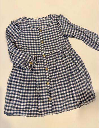 Kariertes Kleid, Gr 86