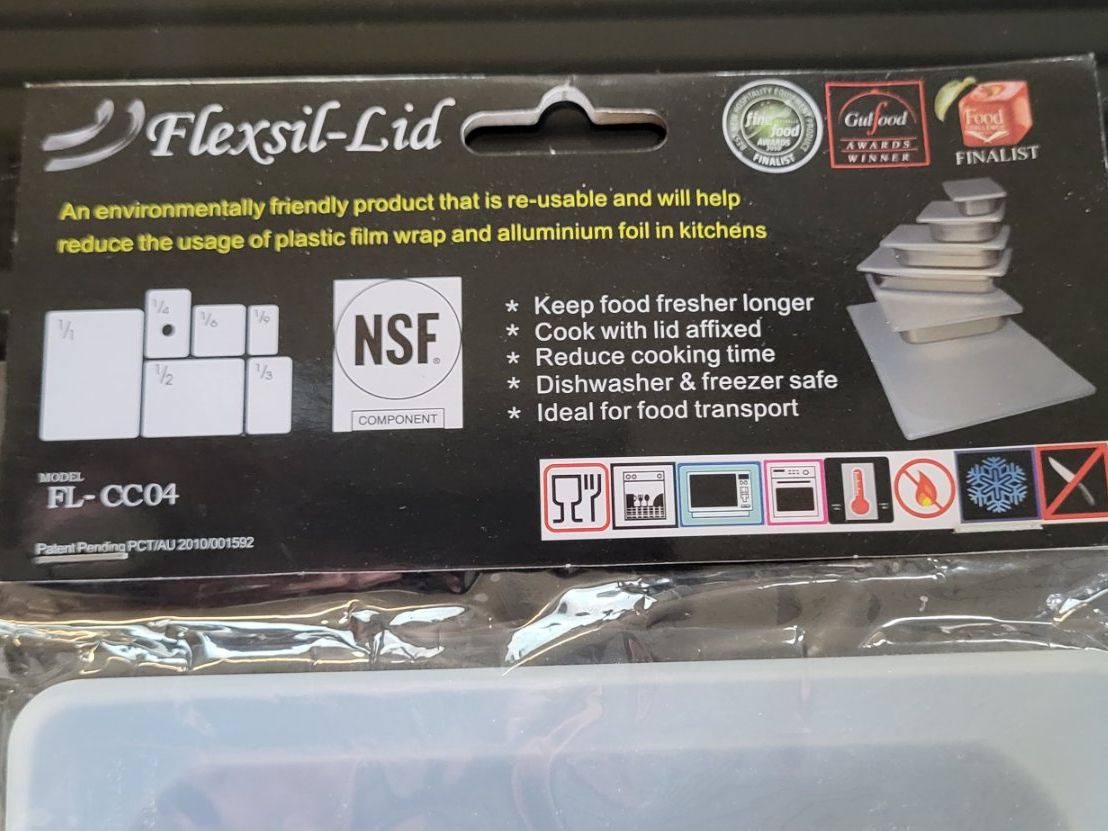 Cucine complete: Flexsillid - Deckel 1/4 für GN behälter – Nuovo e nell'imballaggio originale da figino venduto da ame_frv2 2