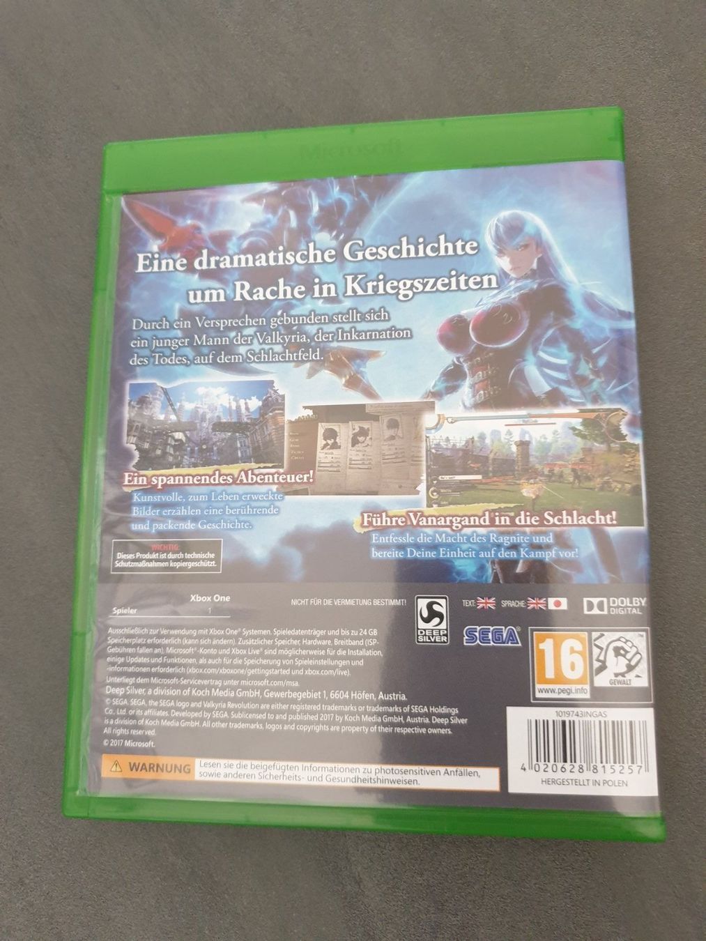 Microsoft Giochi: Valkyria Revolution Limited Edition Xbox One – Usato da Füllinsdorf venduto da master_mind 1