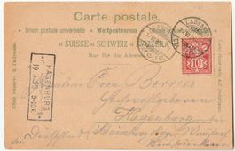 Souvenir de Lausanne - (1898) /   Lausanne -> HAGENBURG