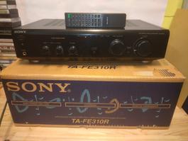 Sony TA-FE310R ampli hi-fi stéréo avec télécommande, carton