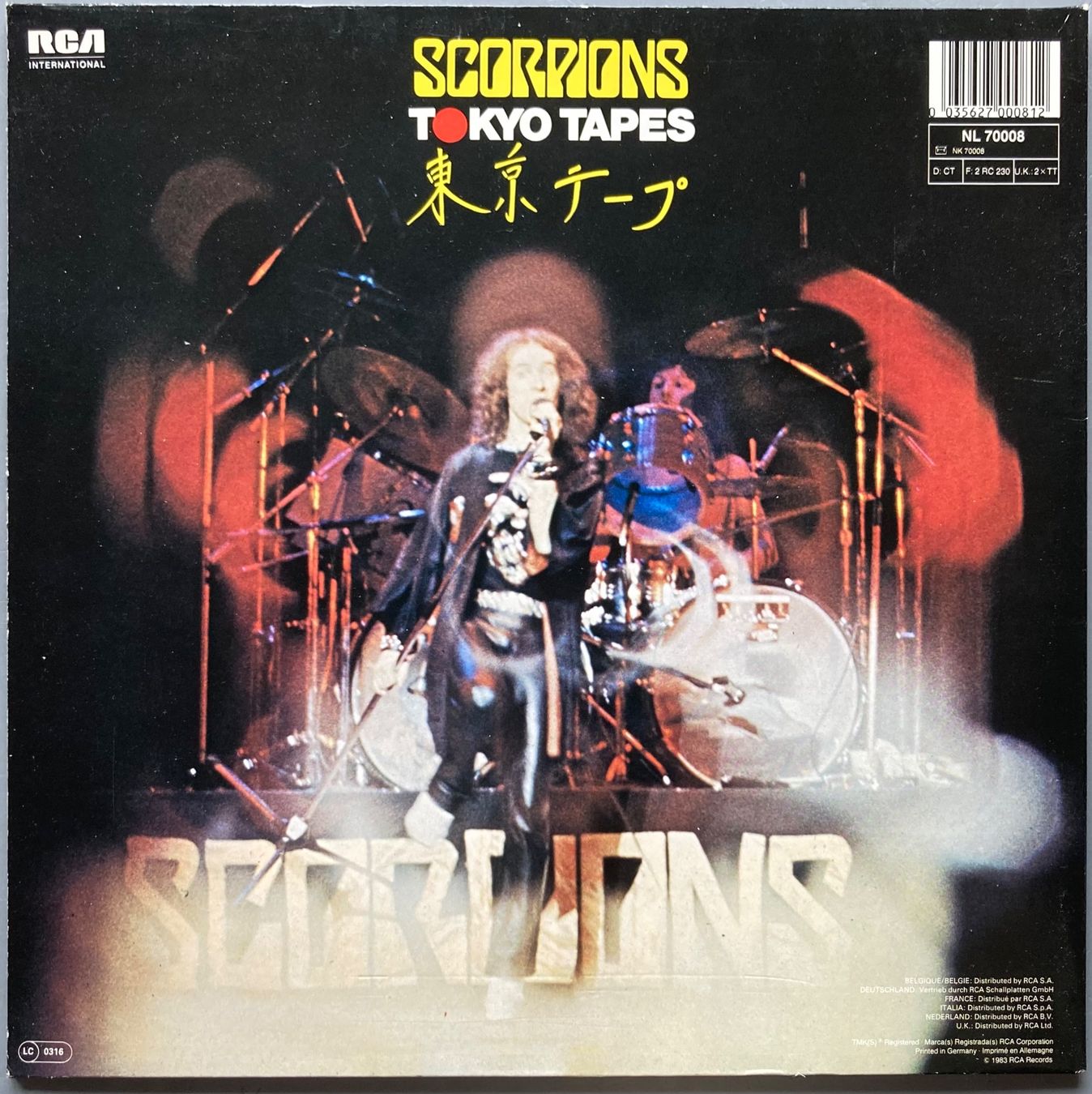 Dischi in vinile: SCORPIONS - TOKYO TAPES – Usato da Poliez-Pittet venduto da Newtown-Records 1