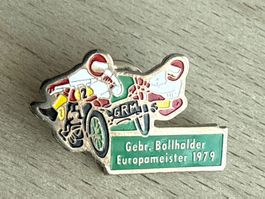Pin Gebr. Bollhalder Europameister 1979