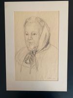 Sehr schöne Originalzeichnung - Elsa von Tobel