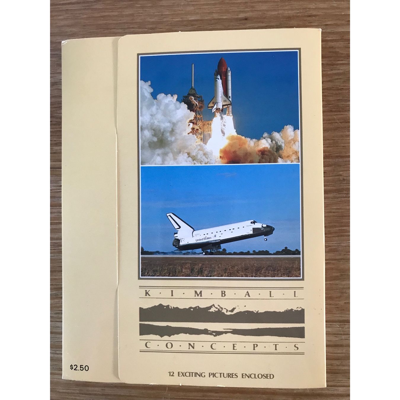 Ansichtskarten: Spaceshuttle Collection - 12 photoprints – Neu und originalverpackt aus Hugelshofen von seagull 2