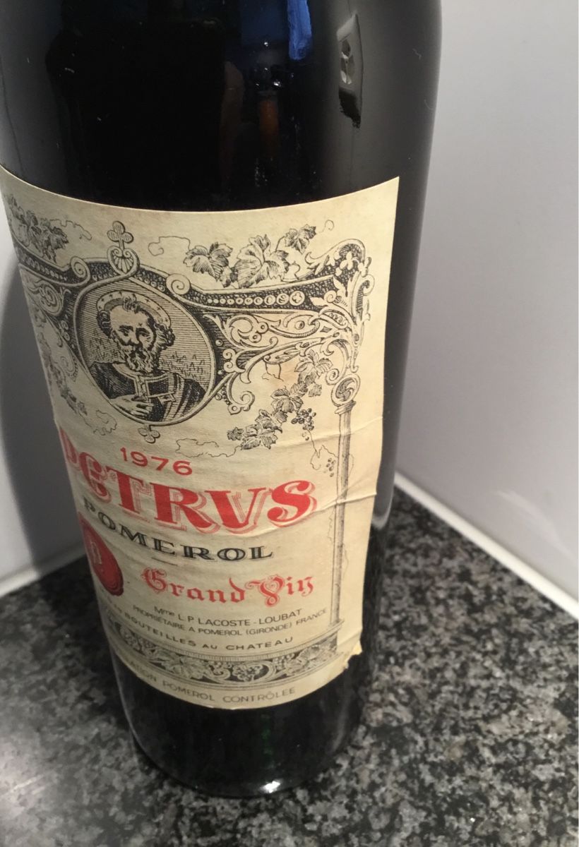Château Pétrus Vino: Château Petrus 1976 – Usato da Rüschlikon venduto da succes08 3