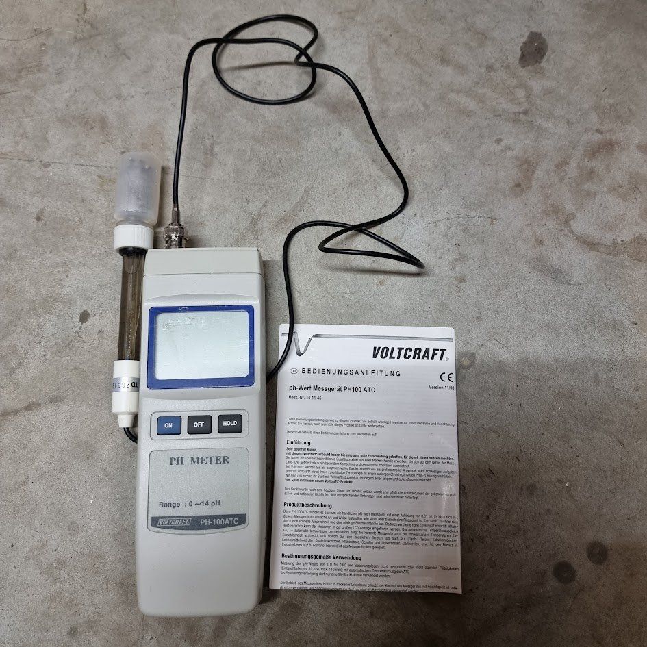 Voltcraft Misurare: Voltcraft PH100ATC PH-Messgerät – Usato da Möriken AG venduto da heizemann