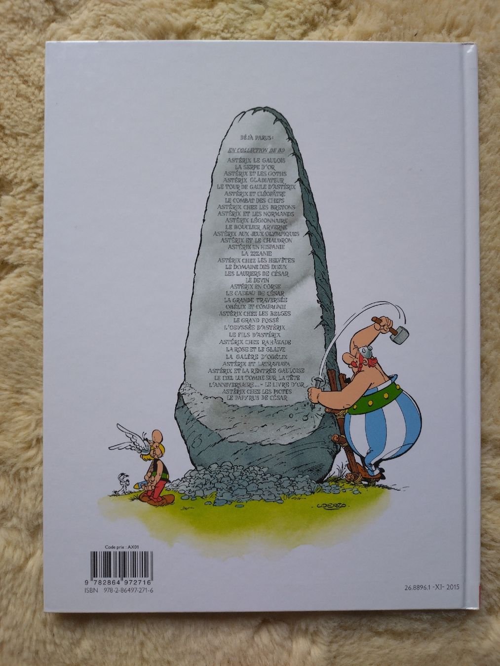 Fumetti: BD Astérix Le Papyrus de César EO TBE  – Usato da Farvagny-le-Grand venduto da LaCaverne 1