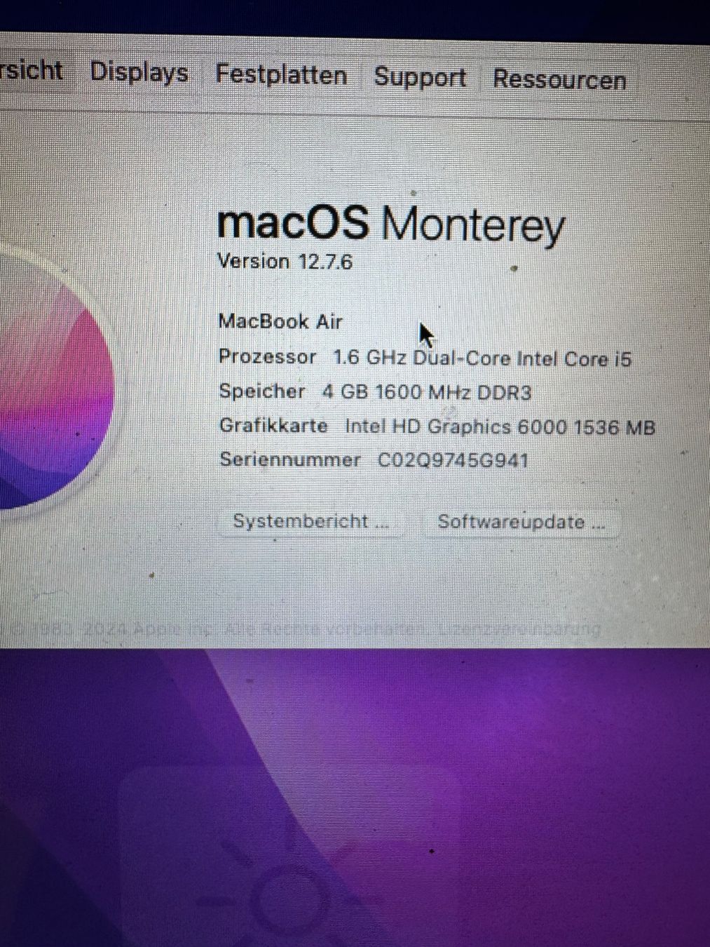 Apple Notebook: MacBook Air 13 – Usato da Adliswil venduto da Busys 1