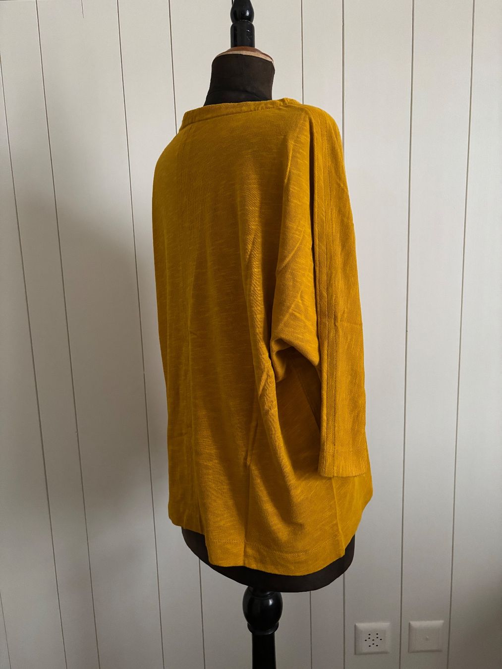 S.Oliver Maglioni & Felpe: S. Oliver 3/4 Arm Pullover senfgelb - Grösse 42 – Usato da Kleinandelfingen venduto da 2Baba3 1