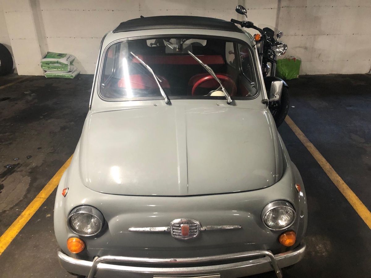 Fiat Autos: Fiat 500 F Oldtimer Grau – Defekt aus Andwil SG von dec_ssl5 5