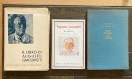 🌟 Rarität 3 antike Bücher Augusto Giacometti EA Exlibris 🌟