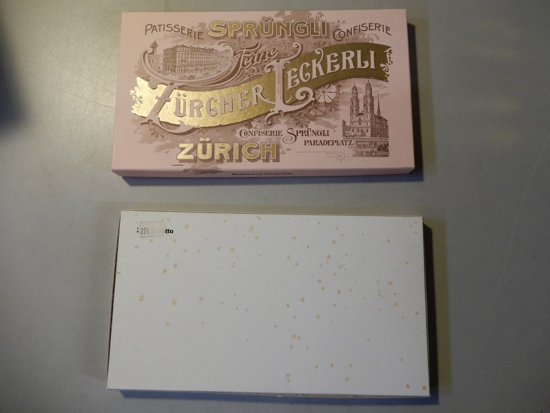 Barattoli: Vintage Sprüngli Zürcher Leckerli Box – Usato da Erstfeld venduto da Uhu1980 2