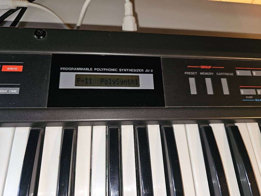 Roland Strumenti musicali: Roland alpha Juno-2 vintage synthesizer mit Controller -TOP! – Usato da Rohrbach venduto da Orangetree 4