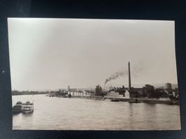 Foto BS Basel Klybeckquai, Handabzug 1993