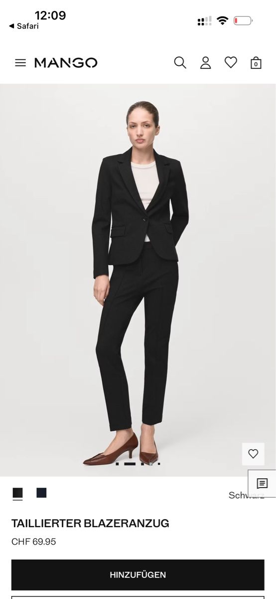 Mango Vestes: Elegant Mango Black Blazer - S – Neuf (Voir description) à Zürich par car_tvl7 4