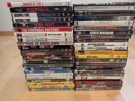DVD-Sammlung – 44 DVDs – Action, Thriller, Drama & Kultfilme
