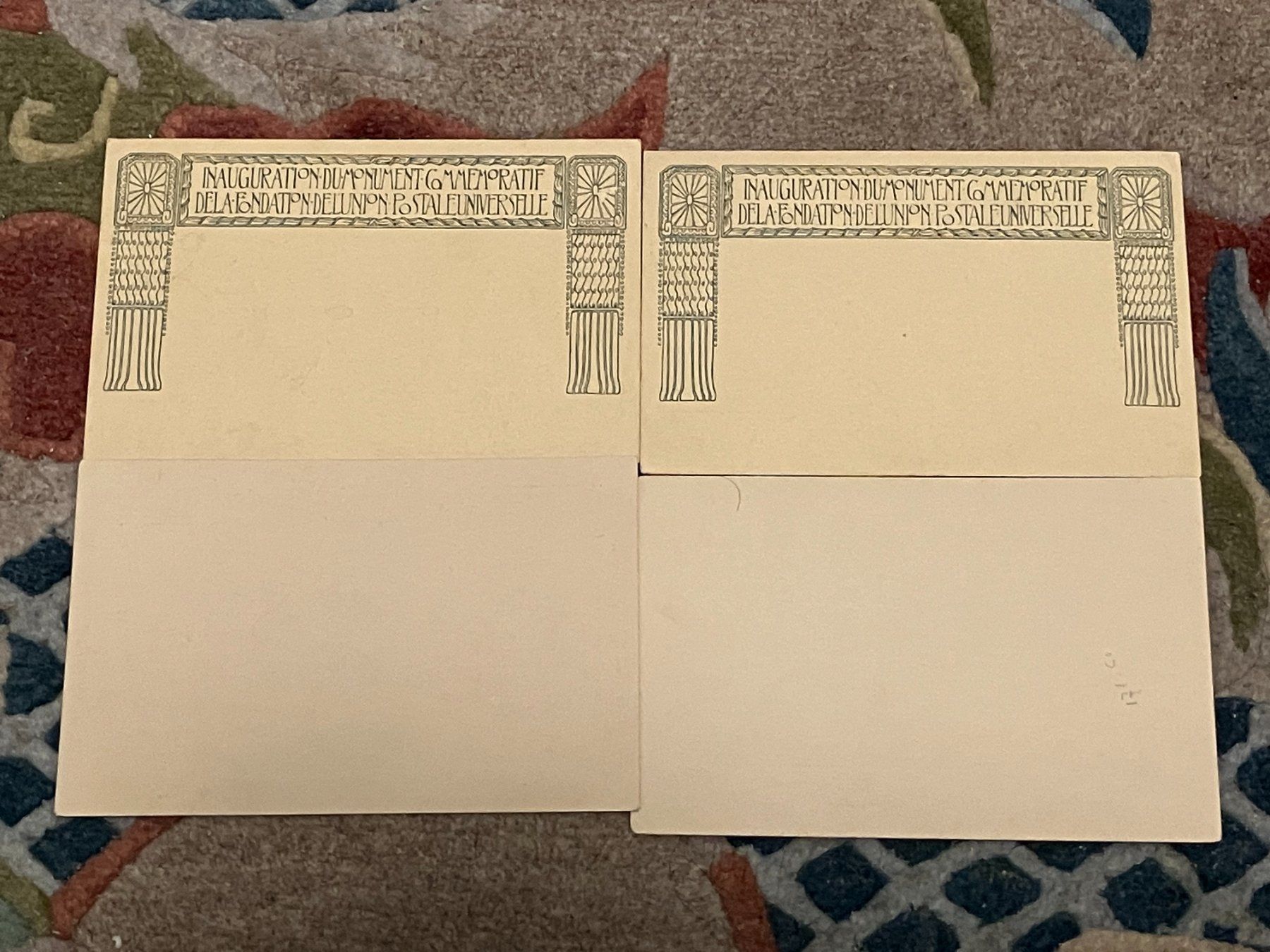 Alle Briefmarken: 4 Postkarten – Neu (gemäss Beschreibung) aus Koblenz von mar_c2pj 1