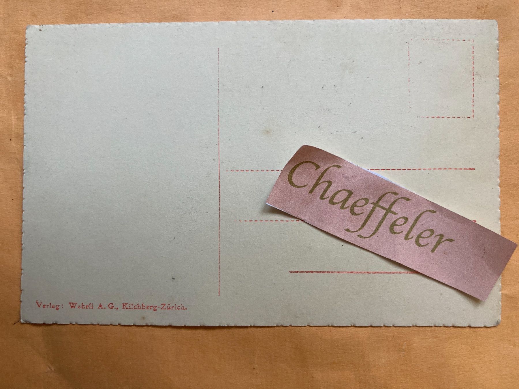 Cartes postales: Weg zum Roseggletscher – D'occasion à Zürich par Chaeffeler 1
