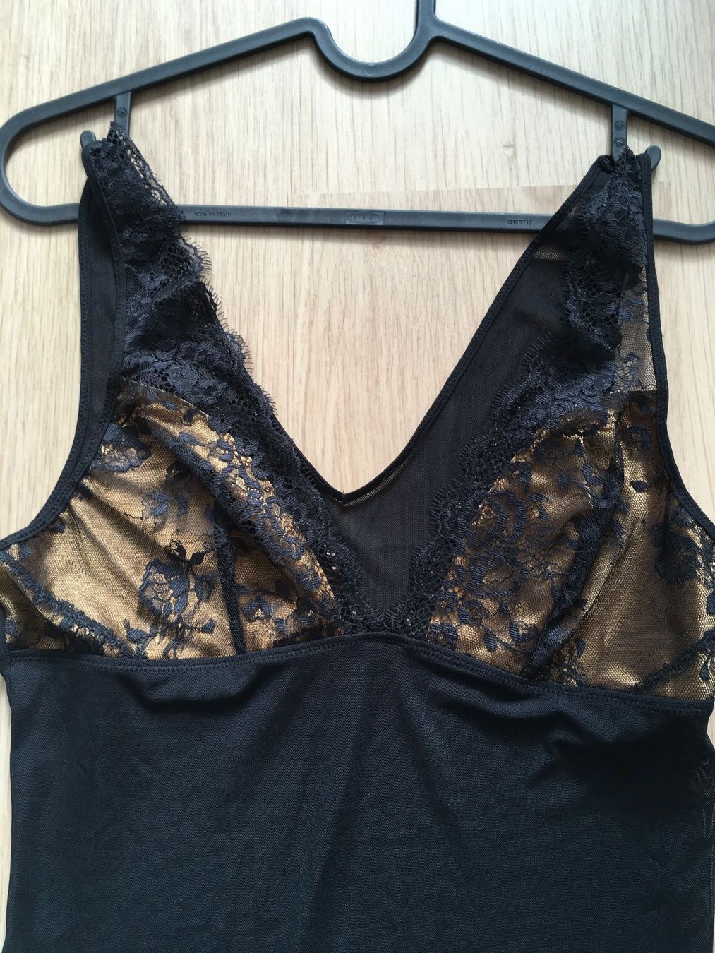 Altra biancheria intima: Schwarzes Negligé mit Spitze Gr. S - elegant & sexy – Usato da Frenkendorf venduto da klourenco 1