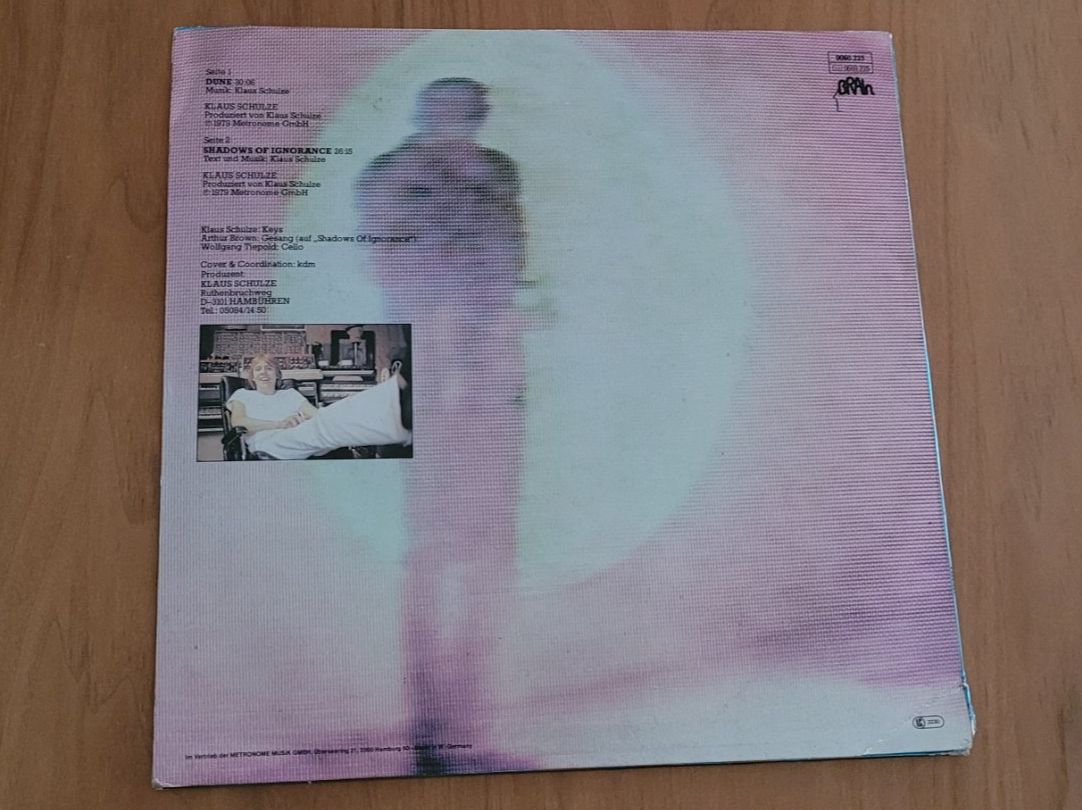 Schallplatten: LP  Klaus Schulze – Gebraucht aus Martigny von MZ-67 1