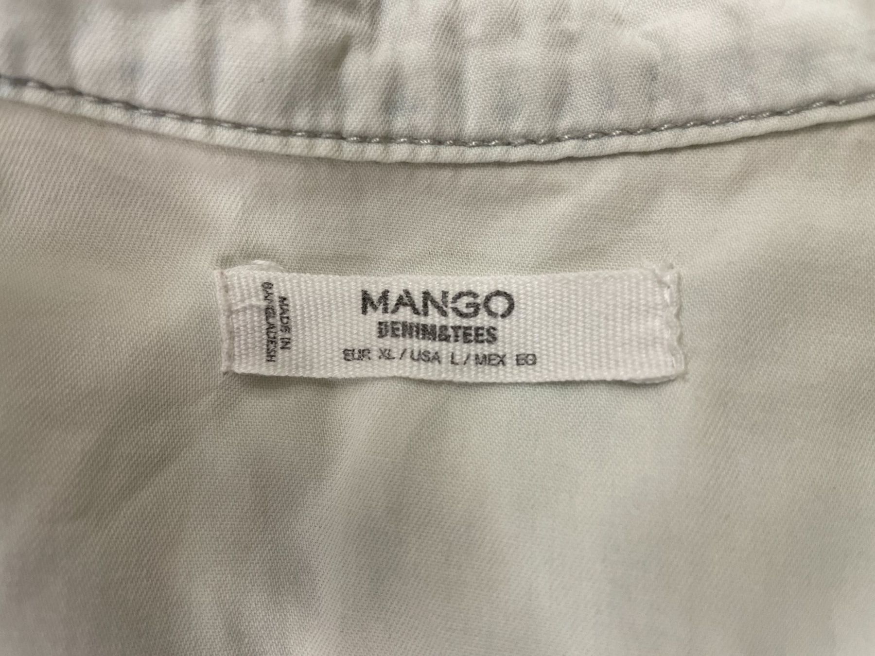 Mango Chemisiers: MANGO chemise clair XL – D'occasion à Lausanne par PlusValue_Lausanne 2