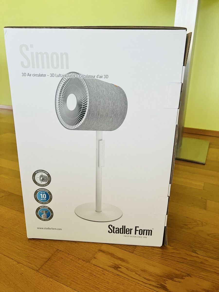 Stadler Form Ventilatoren: Ventilator Simon Stadler Form NEW  – Neu und originalverpackt aus Ebikon von happynat