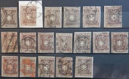 Toskana Altitalien Kat. 19a gest. 1860 Kat. 450 Euro