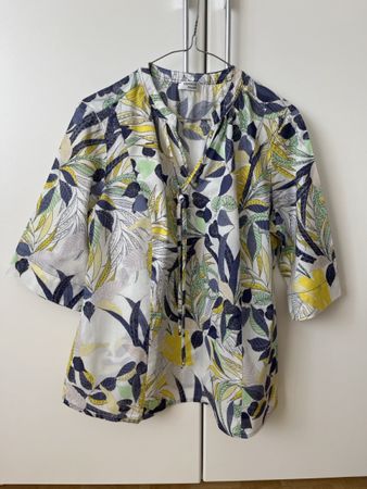 Tunikabluse  Sommermann 100% Baumwolle Gr. 38/40