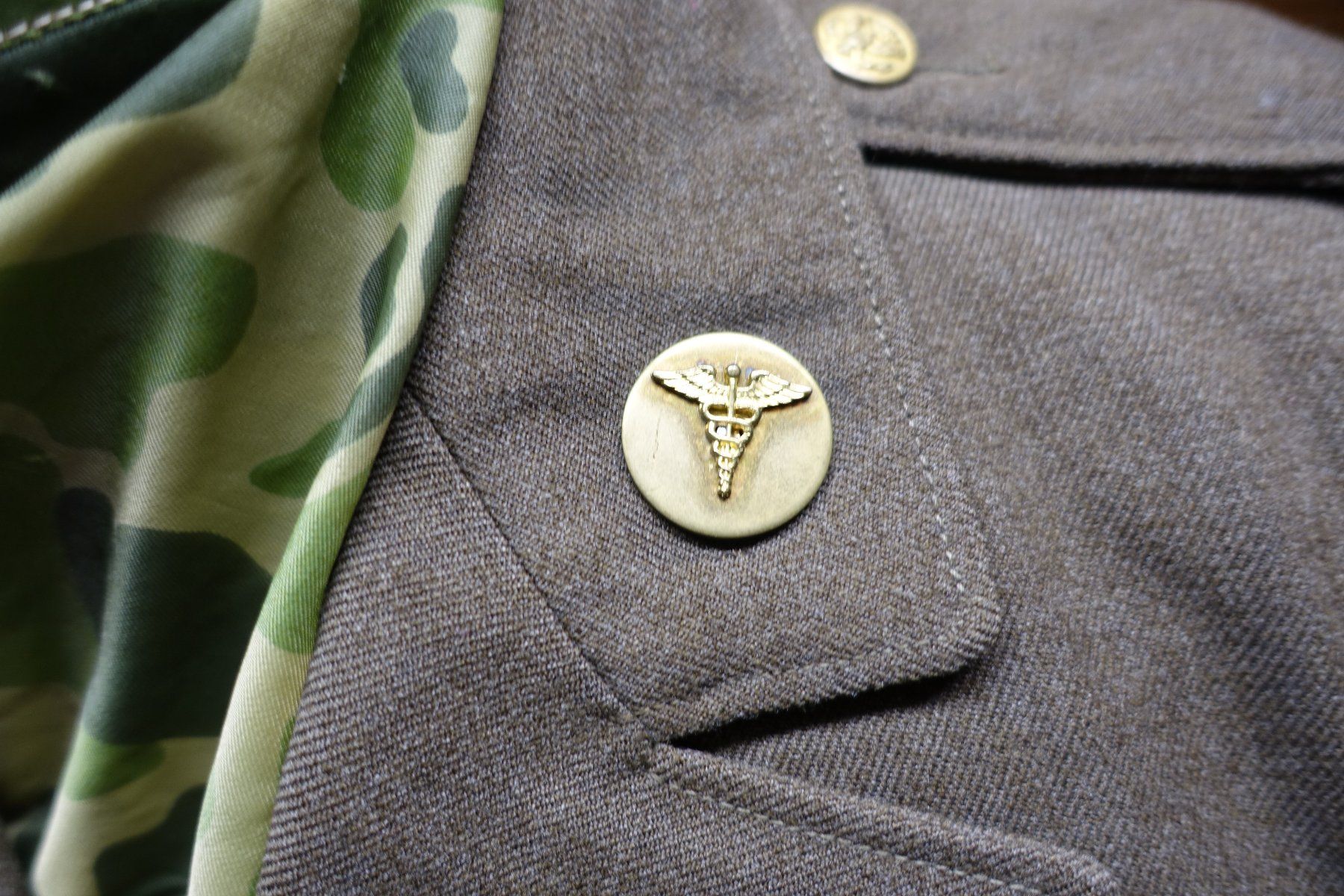 Uniformi: US Army Uniformjacke 2.WK Alaska Defense/9th Service Command – Usato da Kappelen venduto da Marmoe 6
