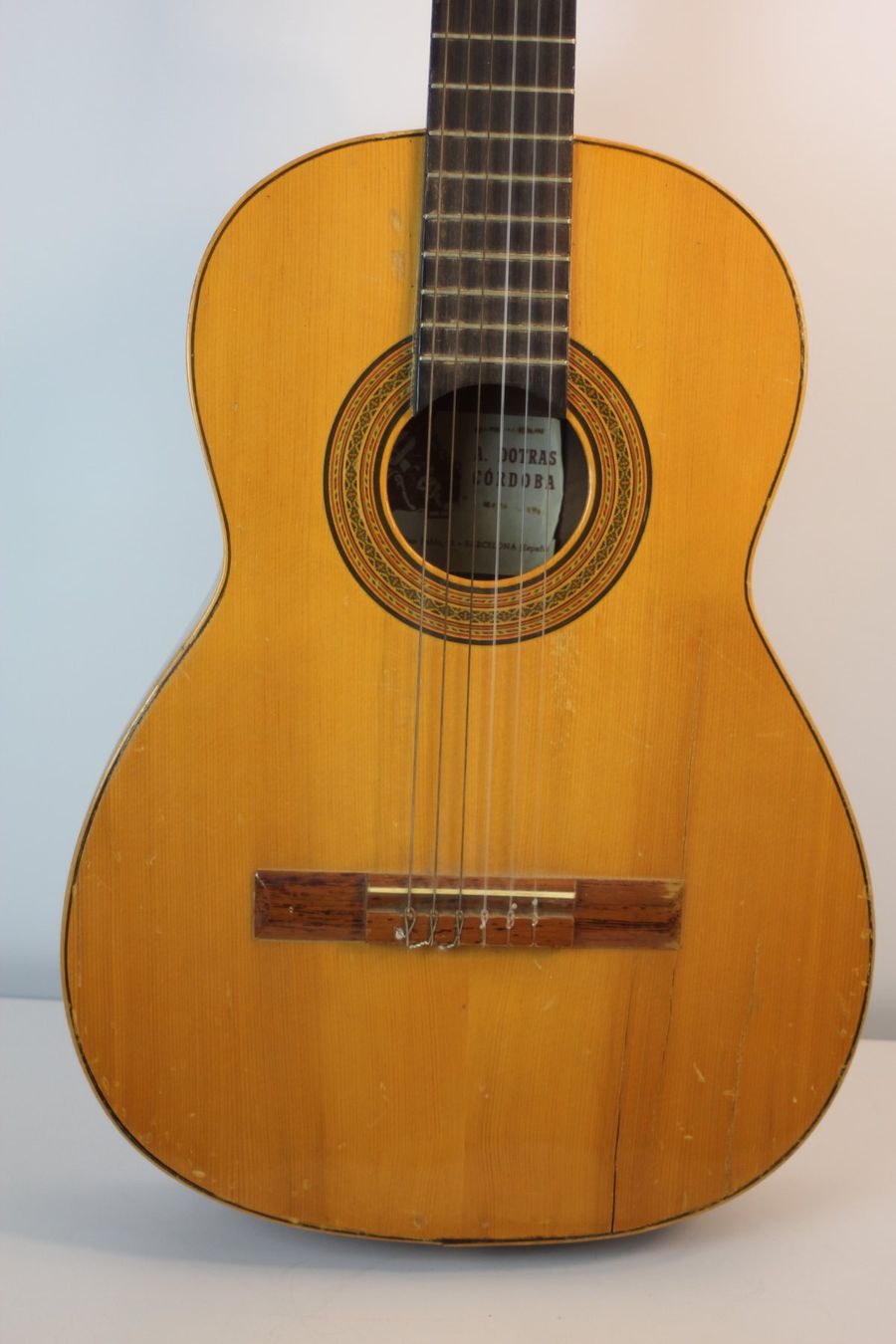 Strumenti musicali: Klassische Gitarre A. Dotras Cordoba Spanien – Usato da Basel venduto da IRMAundFRED 3
