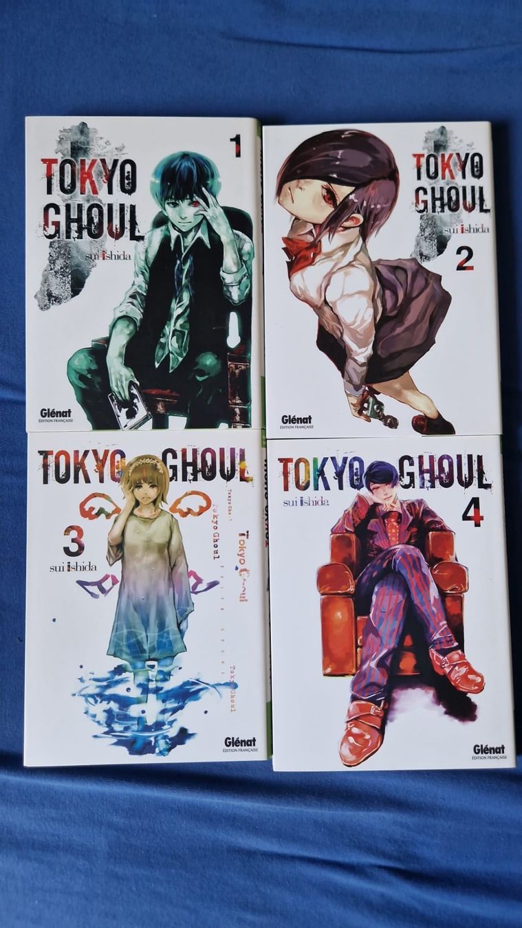 Fumetti: Tokyo Ghoul - Tome 1 à 4 – Usato da Palézieux-Village venduto da oce_yc95