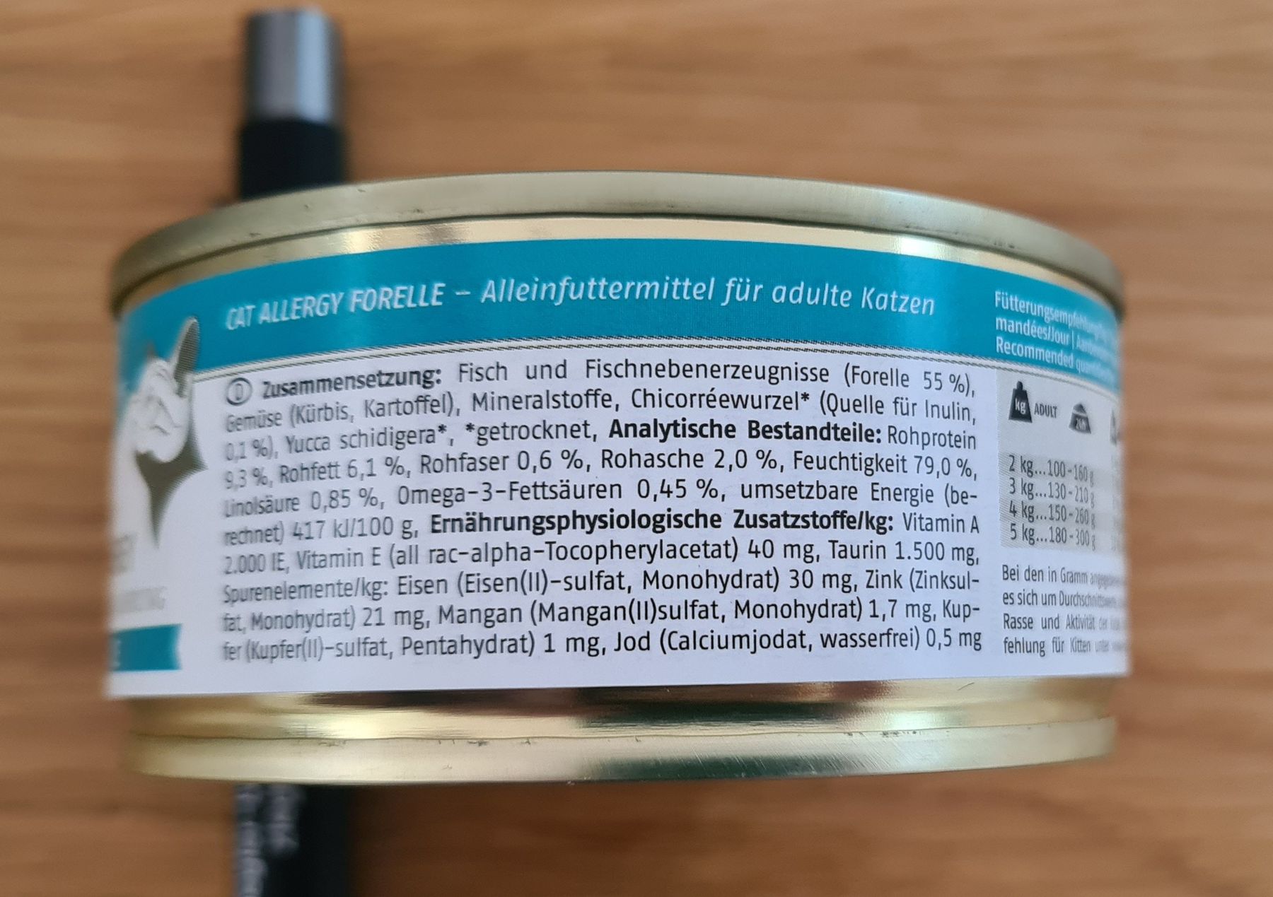 Futter: VET-CONCEPT Forelle – Neu und originalverpackt aus Amriswil von Azwetschge 4