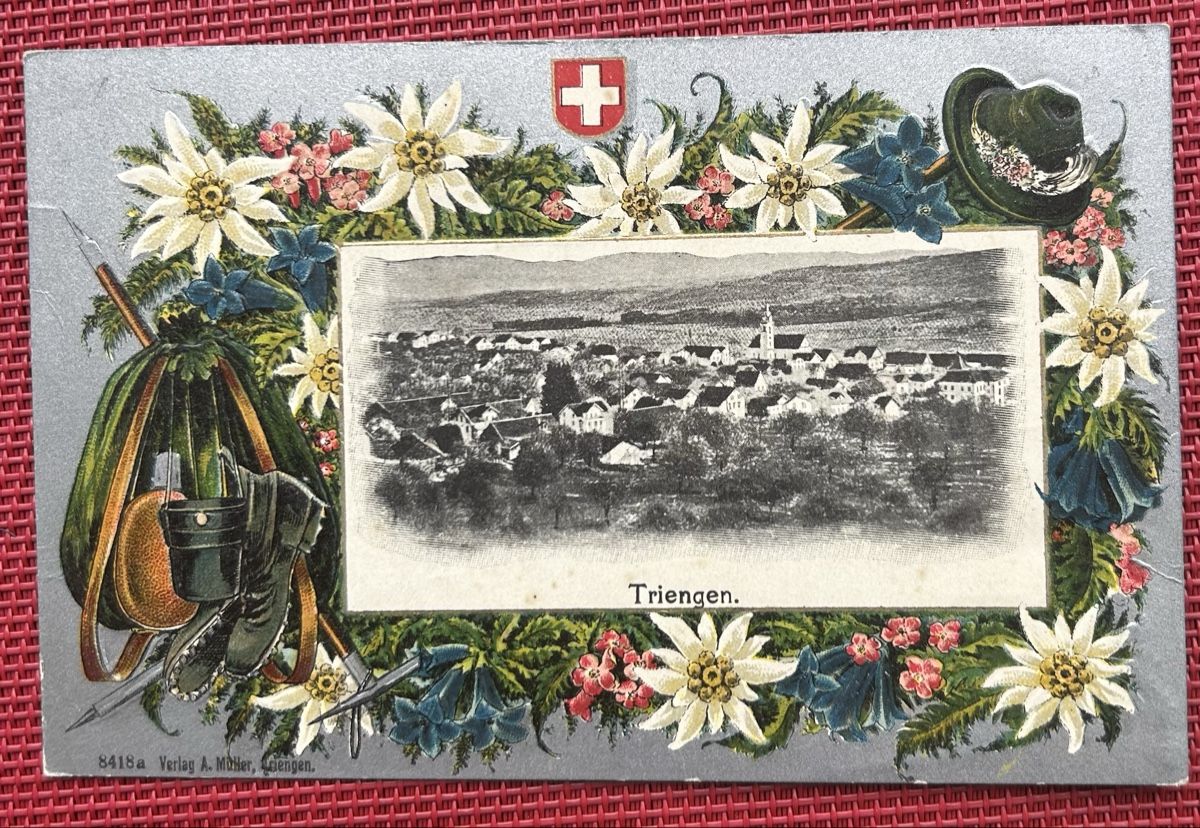 Cartoline postali: Prägekarte Triengen  – Usato da Horw venduto da Tellbub