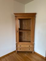 Antiker Eckschrank Holz Massiv 2 Schubladen guter Z...