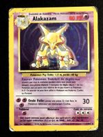 Pokemon Alakazam holo - Set de base 1/102 - Français