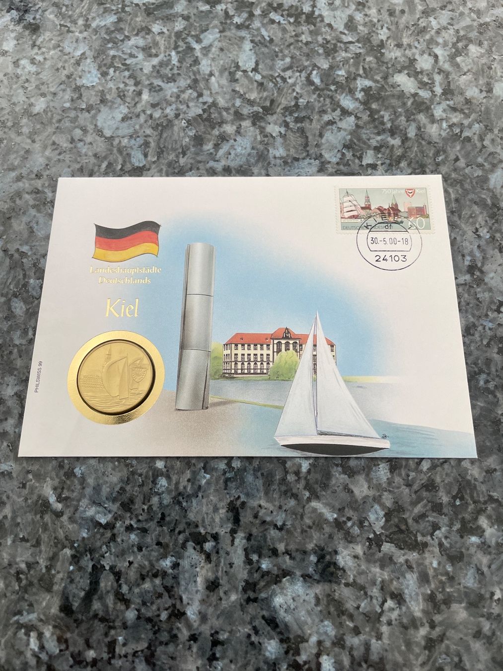 Tutti le monete: Numisbrief Stadt Kiel – Nuovo (secondo la descrizione) da Schlossrued venduto da Julio25
