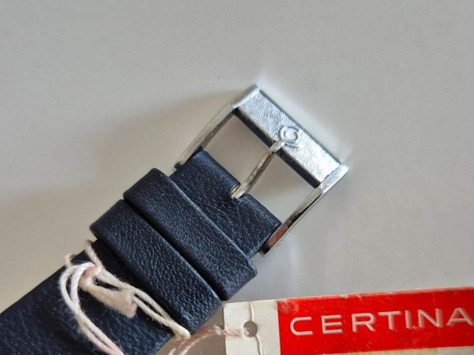 Certina Orologi: Certina Blue Ribonne - Vintage - NOS – Usato da Genève venduto da Leysin1450 3