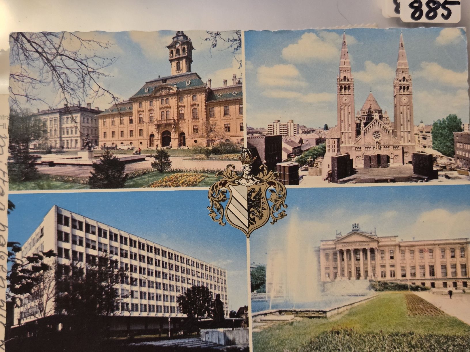 Cartoline postali: Ansichtskarte Szeged Ungarn – Usato da Dintikon venduto da Vexi