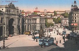 Zürich (ZH) – Hauptbahnhof und Bahnhofplatz Tram